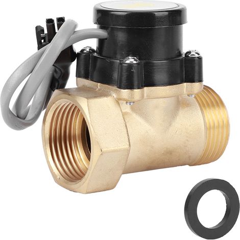 Capteur de débit de pompe à eau, interrupteur de commande automatique de pression électronique en laiton G1in HT-30 1-1 110V (1/5)