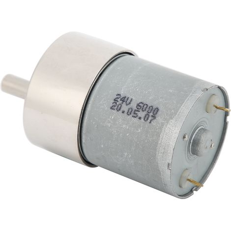Moteur à engrenages CC micro basse vitesse à aimant permanent de forte torsion 24 V XD-37GB3530 600 tr/min (1/5)
