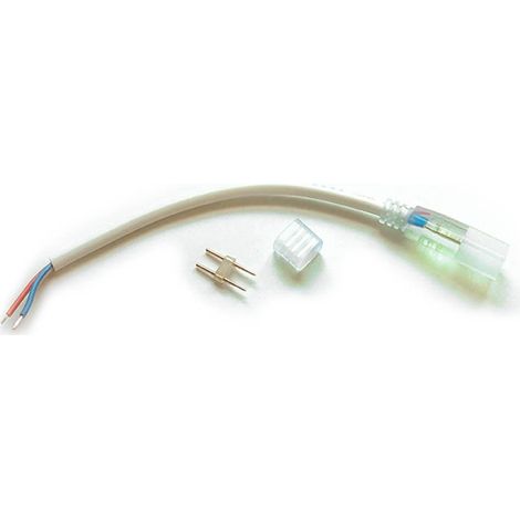 Adaptador para cinta de neón flexible LED profesional 12V Monocolor