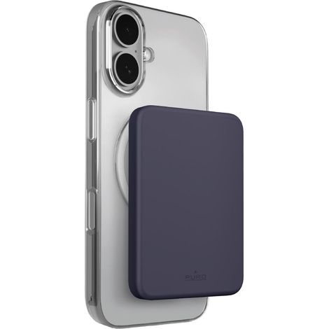 Batterie externe magnétique MagSafe USB-C ultra-mince de 4200 mAh - Grise