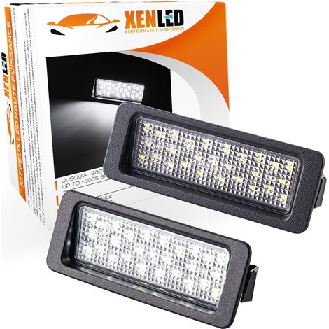 2x Éclairages plaque LED Volvo V40 / XC40 2013 - 2019 - Canbus - Plaque d'immatriculation LED (1/5)