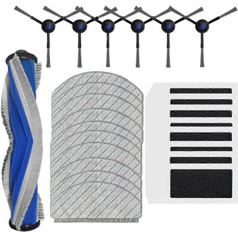 Pièces détachées pour aspirateurs Ecovacs DEBOT N20/N20 PLUS/N20 PRO PLUS : brosse latérale, filtre HEPA, lingette de nettoyage et accessoires. (1/5)