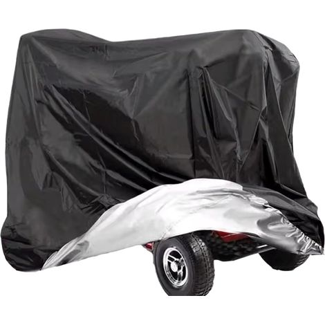 Housse de Protection pour Scooter Accessoires pour Véhicule Électrique en Tissu Oxford - Protection Poussière Pluie Neige Rayons UV pour Scooter Électrique,Contre Poussiere Neige Pluie Rayons UV (1/5)