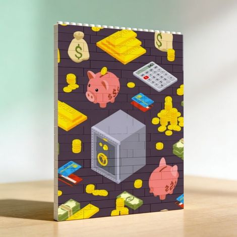 Cadre adulte en blocs, cadeau pour couple (1/5)