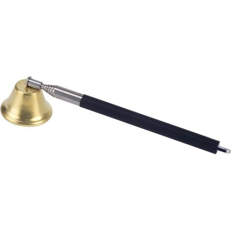 Extincteur de bougie, tondeuse en acier inoxydable à poignée télescopique, outil d'extincteur de bougie extensible (1/5)