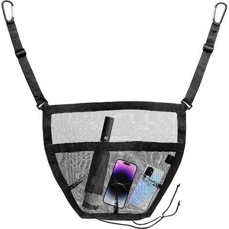 Barrière de Voiture pour Chien - Organiseur de Voiture Entre Les sièges - Blocage de Chien, Rangement et Support de Sac à Main, Sac en Filet d'isolation pour Animaux de Compagnie (1/5)