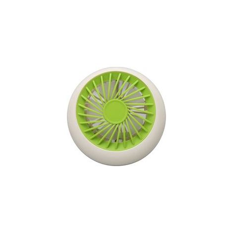 Multifunktionaler 3-stufiger USB-Tischventilator, leise und leistungsstark, kleine Größe, ideal für Schlafzimmer, Zuhause, Büro oder Reisen (grün). (1/5)
