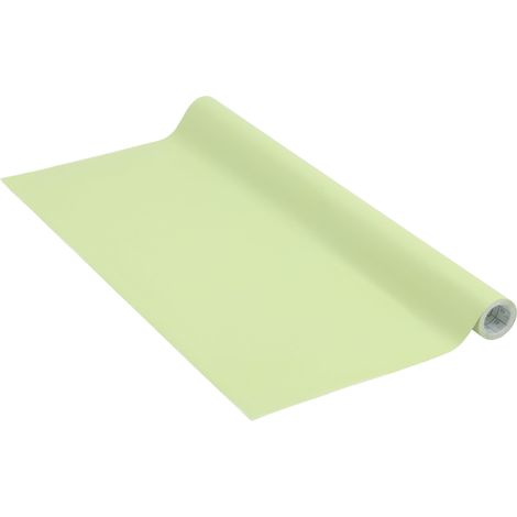 Venilia Pellicola adesiva, Verde chiaro Verde pastello Verde pistacchio, 67,5cm x 2m, Spessore 160μ, Pellicola autoadesiva per mobili o cucina, carta da parati, PVC senza ftalati, Prodotto in UE (1/5)