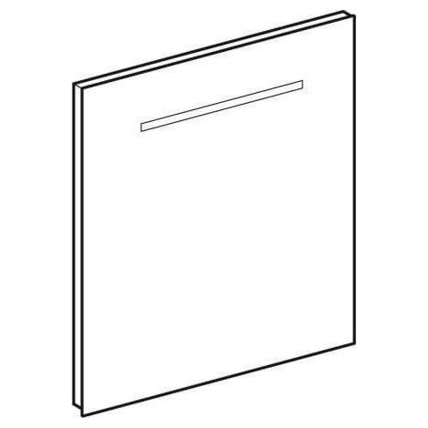 Geberit Renova Compact Lichtspiegel, 60x65x3,5cm, 862360000 (1/5)