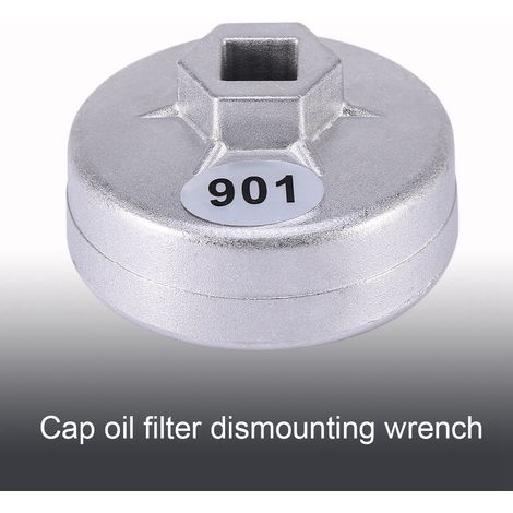 Clé dynamométrique manuelle de 65 mm pour la réparation automobile, outil pour retirer le bouchon du filtre à huile à 14 cannelures