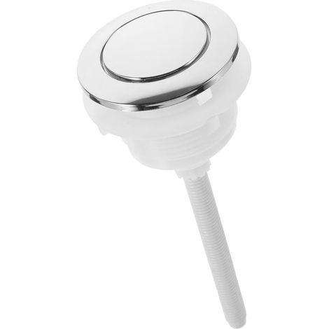 Bouton-poussoir de Toilette Argenté (1/5)