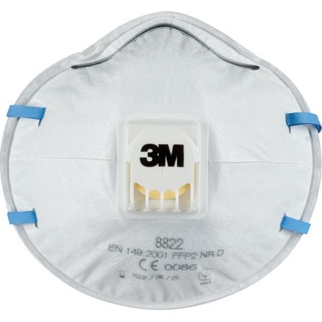 Masque Antipoussiã¨re Ffp2 Avec Valve Boite De 5 - Gpi 3m Bricolage Et Batiment (1/3)