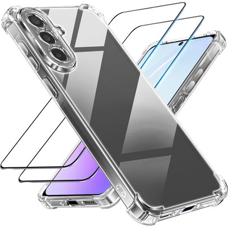 Coque et Verre Trempé pour Samsung Galaxy A37 5G, Transparente (1/5)
