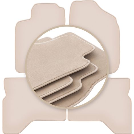 Tapis beiges PREMIUM pour : Mitsubishi Pajero Sport I SUV 1996-2008 (1/5)