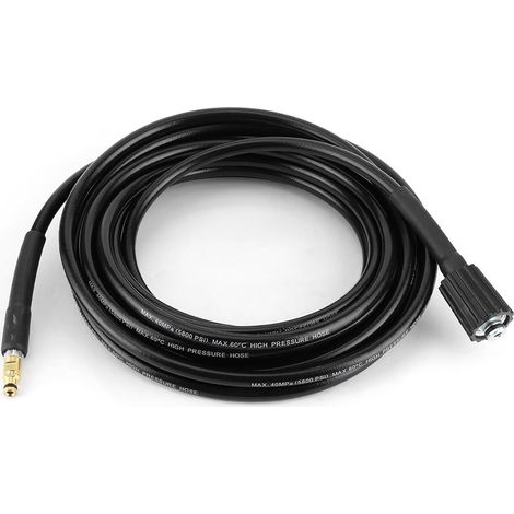 Tuyau de Lave-auto Haute Pression 40MPa/5800PSI pour Accessoire de Nettoyage Karcher K2 K3 K4 K5 (6M) (1/5)