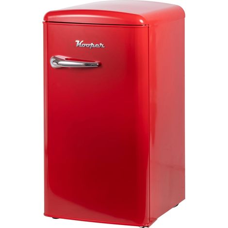 Kooper Frigorifero Mono Porta Retro' Vintage Rosso