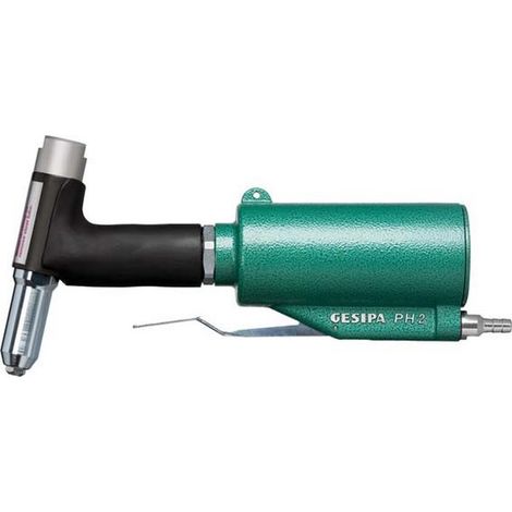 Pneumoidraulico Pistola Rivettatrice Ph 2 Corsa Utile: 15 Mm, Forza Montaggio 7375 N Pressione Di Esercizio 6 Bar