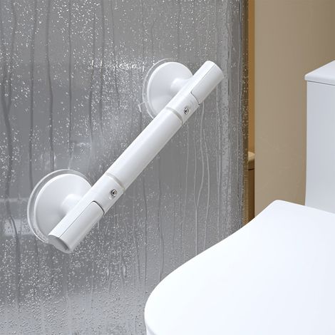 Sicherheits-Haltegriffe fürs Badezimmer, rutschfeste Saugnapfgriffe, multifunktionale Haltegriffe, praktisch für ältere Menschen und gewährleisten Sicherheit in der Dusche.