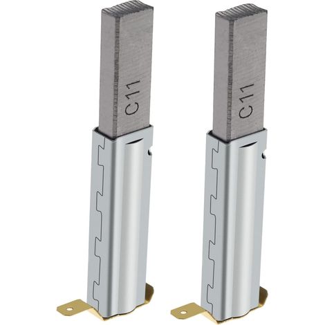Bluedeer – Lot de 2 balais de charbon 11x6x29mm – Compatible avec aspirateurs industriels 30/60/70/80/90L – Remplacement pour moteur défectueux (1/4)