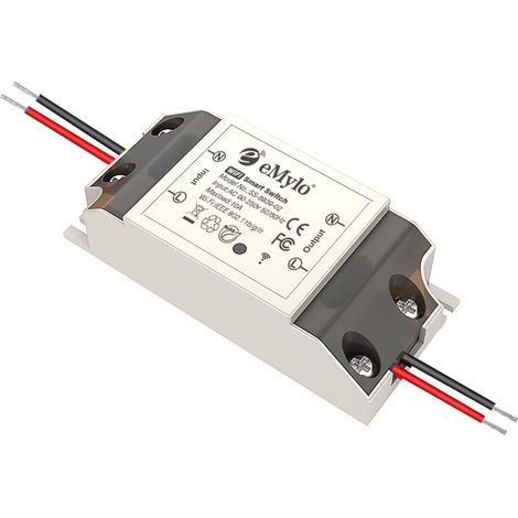 Module Relais WiFi Interrupteur Intelligent pour Lampes et Appareils Domotique Fonction Minuterie Pièce (1/5)
