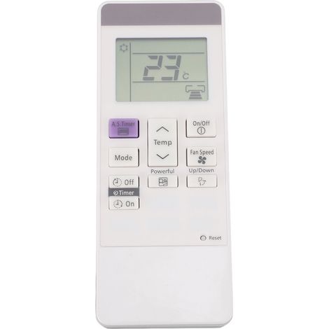 Mando a distancia de repuesto para aire acondicionado, controlador de CA de ABS resistente al desgaste para RAR M0A5 RAS-EH10CKT (1/5)