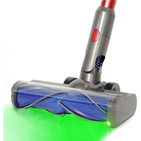 Cepillo antienredos de accionamiento directo con luz verde para aspiradoras Dyson V7 a V15 / G5 (1/4)