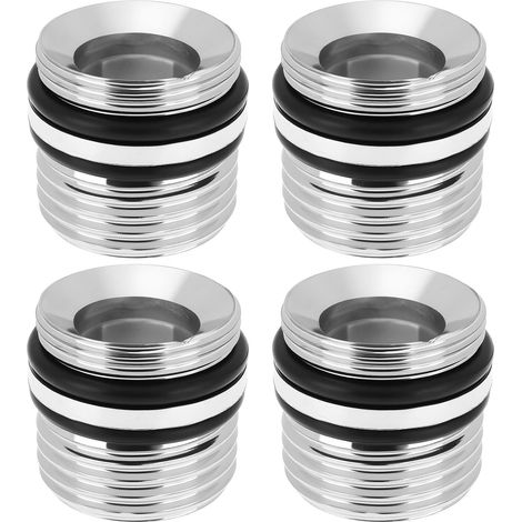 Lot de 4 Raccords de Tuyau de 20 Mm à 1/2" (20 Mm) pour Mitigeur Thermostatique de Baignoire (1/5)
