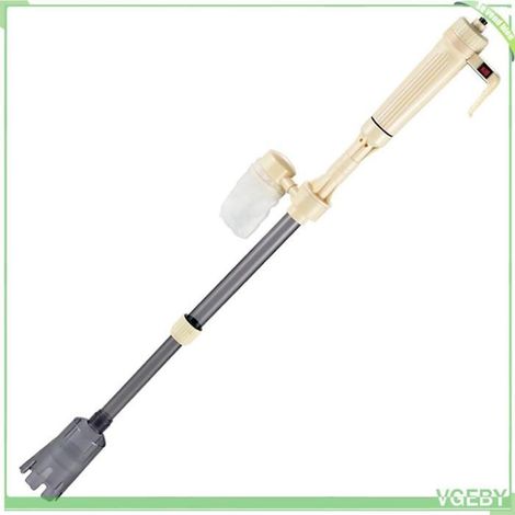 Fafeicy nettoyant pour aquarium Kit De Nettoyage électrique Pour Aquarium Avec Double Alimentation animalerie eclairage Prise UE (1/5)