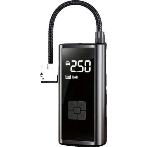 Compresor de aire eléctrico, alta presión, diseño portátil, bomba de bicicleta (1/2)