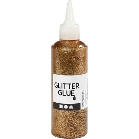 Colle à paillettes 118 ml - A l'unité Doré