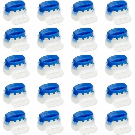 20-pack Waterproof Cable Connectors – Gel-Filled for Outdoor Use – Weatherproof – For Robotic Lawn Mowers and Cars (1/5)