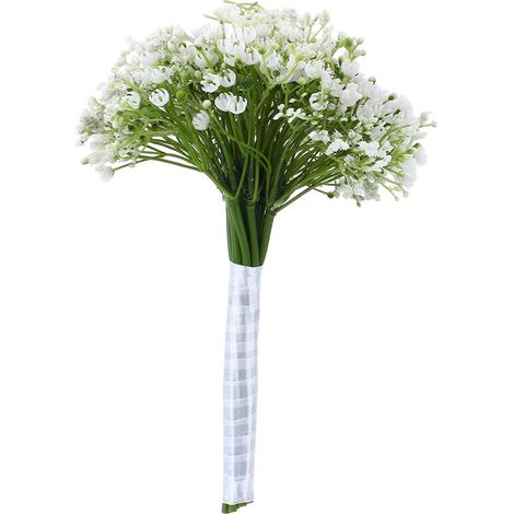 Bouquet De Mariage Artificiel - Décoration Florale Romantique - Pour Cérémonie Et Intérieur - 1 Pièce (1/5)