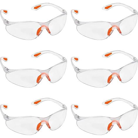 Lot de 6 Lunette de Protection Travail (1/5)