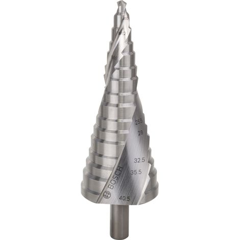 Bosch 2608587427 Broca para metal escalonada HSS 10 xM10-M40x125,5mm (1/3)