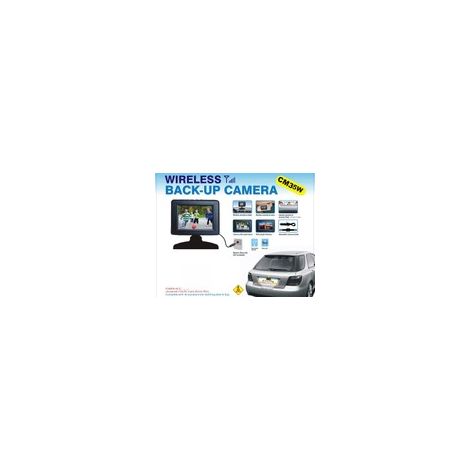 Caméra de recul Sans Fil CM35W - Waterproof - Moniteur intégré (1/3)