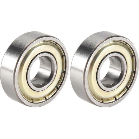 2 pièces 6000Z/6000ZZ Double blindage étanche Gorge profonde 26 mm x 10 mm x 8 mm (1/4)