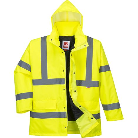 Veste haute visibilité RS PRO Imperméable, Jaune, taille XL, Homme ( Prix pour 1 )