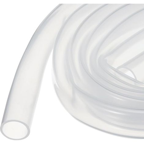 Tuyau Silicone 16mm 19mm Transparent Tuyau Plastique Clair Silicone Pompage Vidange Irrigation Brassage (1/5)