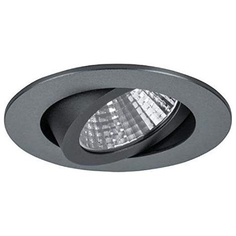 Brumberg Kit de focos LED empotrables aluminio mate