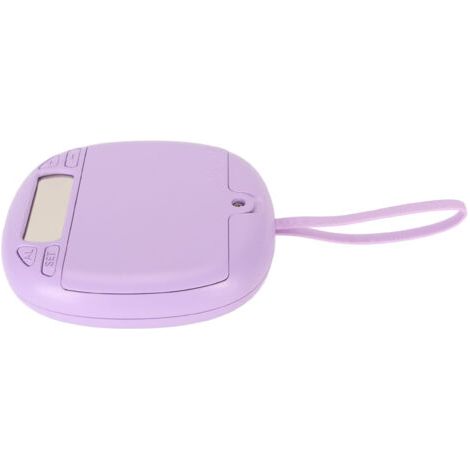 Sveglia Vibrante Eosnow, LED Portatile per Dormiglioni, Studenti e Bambini, Lilla (1/4)