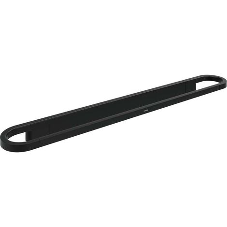 Ravak Chrome - Porte-serviettes, longueur 60 cm, noir mat X07P1381 (1/4)
