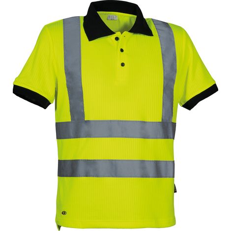 Cofra PSLGM Polo Da Lavoro Spotlight Giallo M