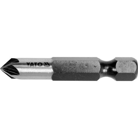 Avellanador para metal de 6,3 mm hexagonal YT-44721 yato (1/2)