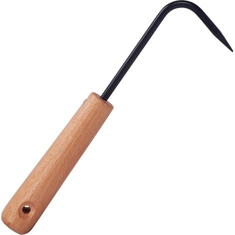 Hook of racine to a griffe, hook of racine of floor in vrac, tools of gardening, bonsai in pot, maintenance, puller of roots, puller of bad weeds (1/5)