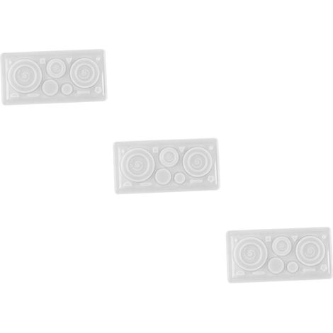Moule à règle en 3 pièces, époxy pour outil de bricolage et (1/5)