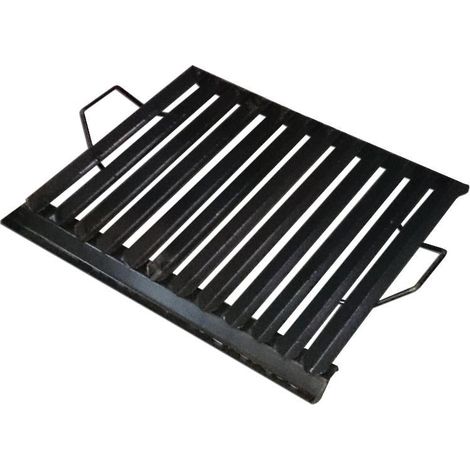 FPLUS plancha asar tipo argentino 50 x 40 sin patas + vertegrasas