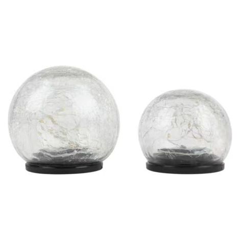 Ensemble de boule de verre solaire lumières de jardin Lampe solaire blanc chaud