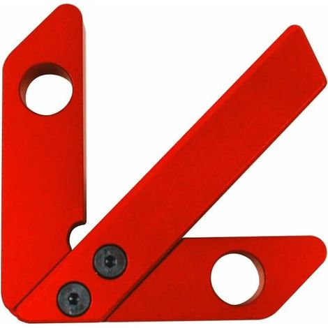 Center Pointer, Woodworking Center, Square Center Layout, 45/90 Degree, Right Angle Line Gauge, Carpenter Ruler, Woodworking Measuring Tool (1/5)