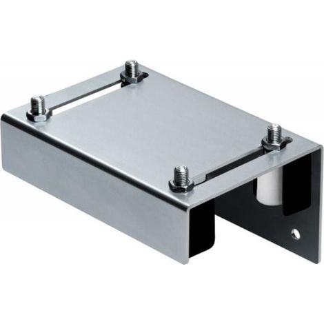 Platine guide portail réglable avec aile longue à visser, longueur 220 mm - COMMUNELLO