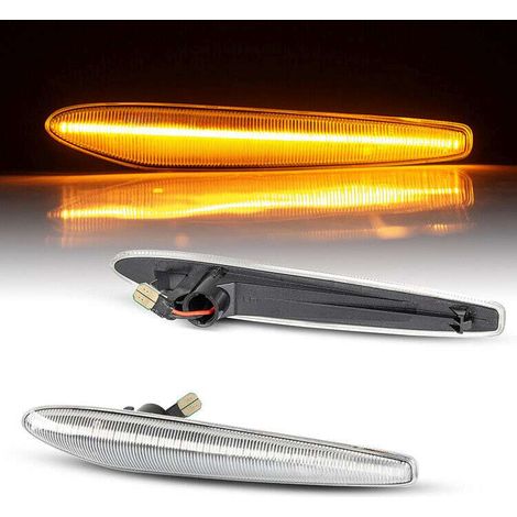 KIT 2 INDICATORI DI DIREZIONE LATERALI A LED COMPATIBILE CON Citroen Nemo / anno di costruzione 2007-2015 / / VETRO GIALLO
/ LED 6000K EFFETTO XENON / CAN-BUS, PLUG AND PLAY (1/5)